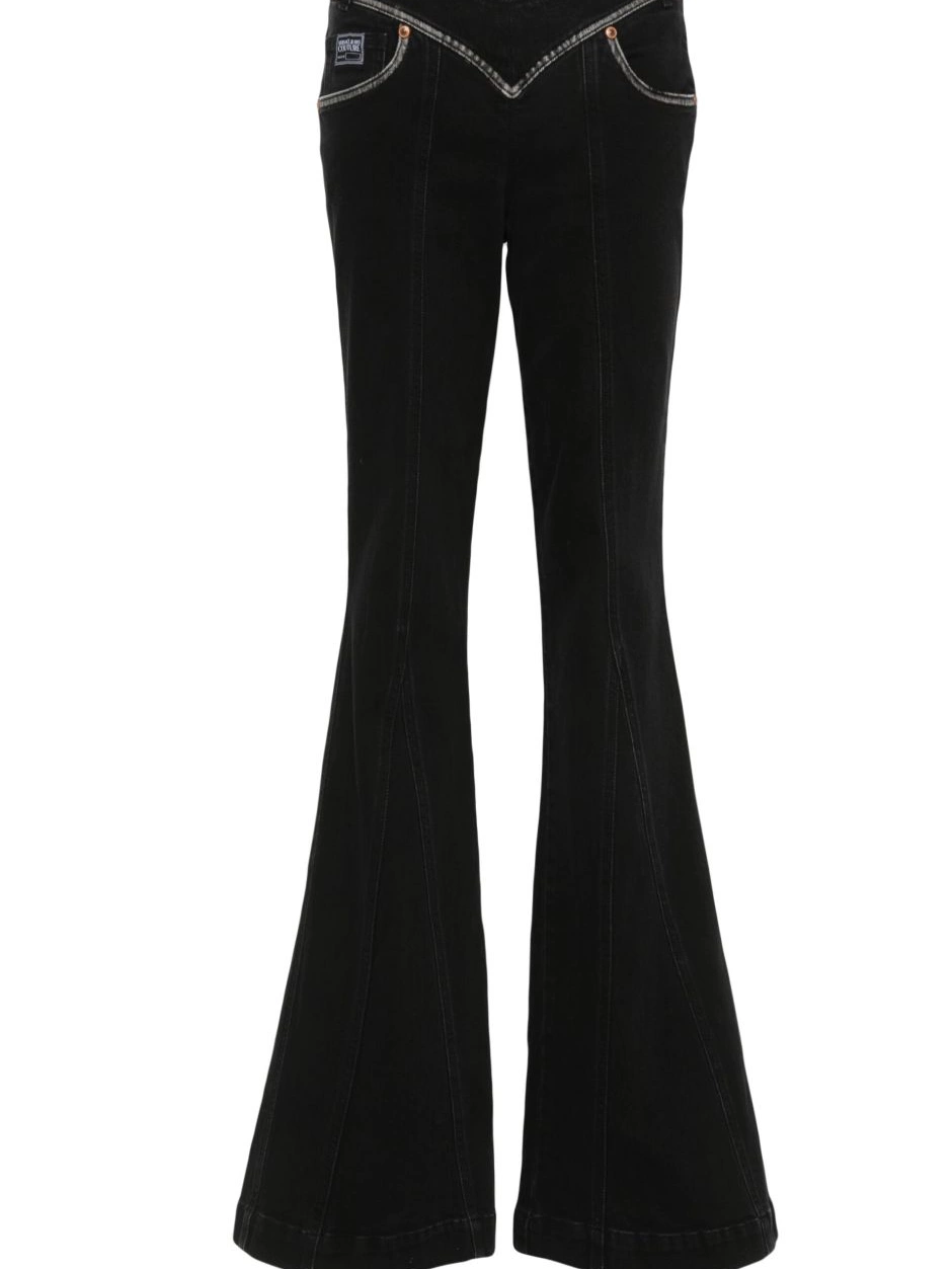 Jeans Versace Couture low-rise flared Women jeans 0703